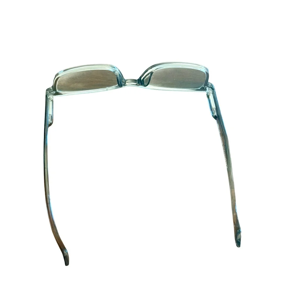 Aldi Batavia Translucent Gray Rectangular Reading Glasses +2.00